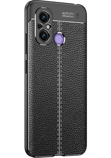 Xiaomi Redmi 12C Kılıf Auto Focus Kapak - Siyah Gnzrz