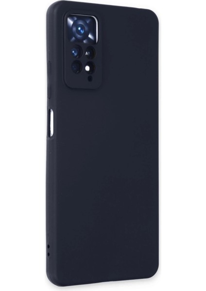 Xiaomi Redmi Note 11 Pro Kılıf First Silikon - Lacivert Gnzrz