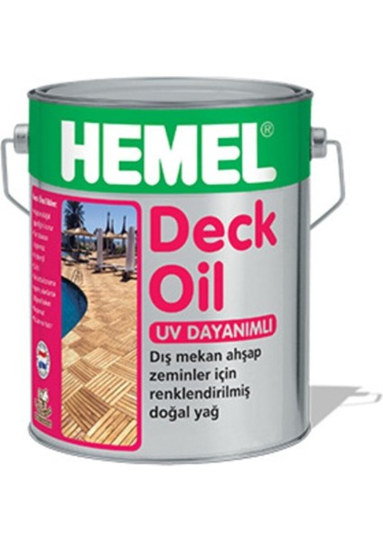 Deck Oıl (Deck Yağı) - Walnut 2,5 Lt