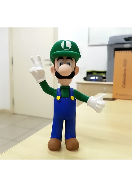 Luigi Super Mario Oyunu Figürü (Dev Boy 44CM)