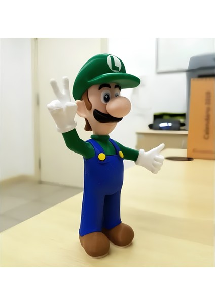 Luigi Super Mario Oyunu Figürü (Dev Boy 44CM)