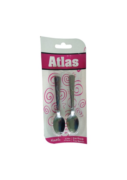 6 Adet Metal Çay Kaşığı