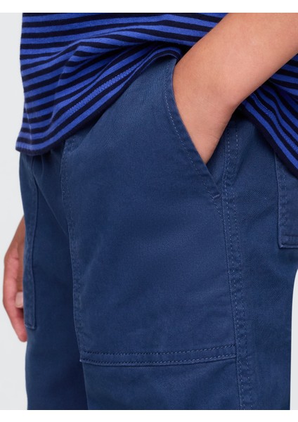 Erkek Çocuk Mavi Ultrasoft Khaki Pantolon