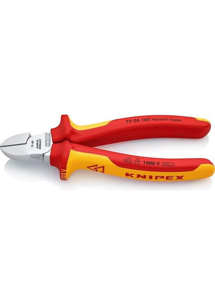 Yan Keski Krom Kaplama, Yalıtımlı Çok Bileşenli Kılıflar, Vde Onaylı 160 mm 70 06 160