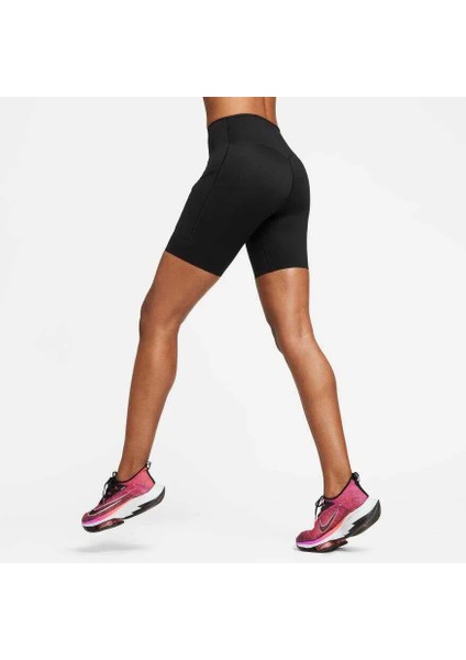 Dri Fit Go Mr 8ın Short Kadın Siyah Şort Tayt Dq5925