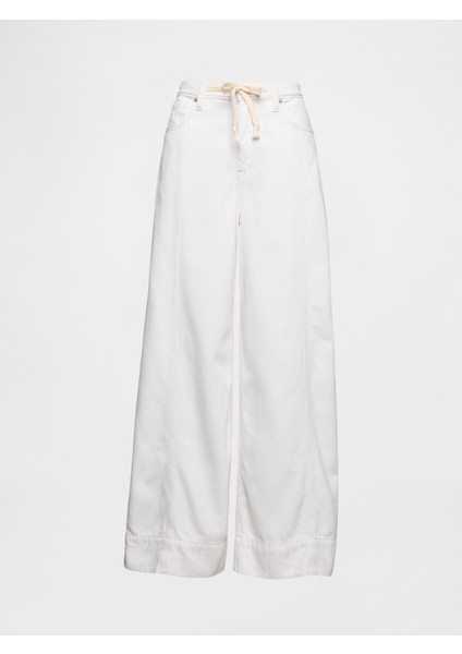 Kadın Orange Kıss Neon Mid Rise Ultrasoft Baggy Jean Pantolon modelleri