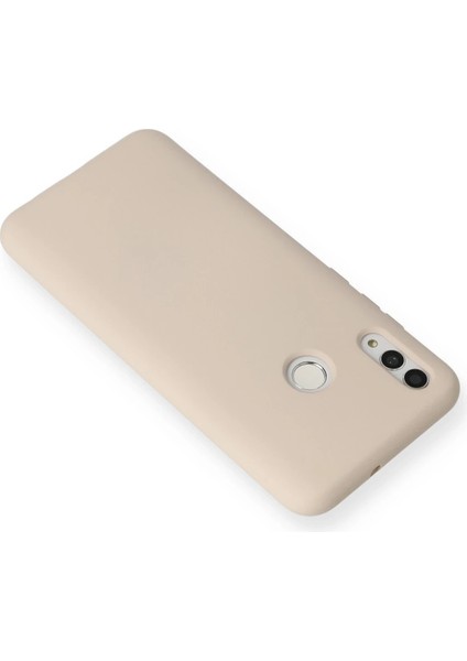 Huawei P Smart 2019 Kılıf Nano Içi Kadife Silikon - Pudra Gnzrz