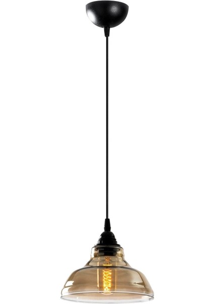 Dilberay Lüks Salon - Mutfak - Yatak Odası Modern Füme Camlı Cafe-Mutfak Tekli Sarkıt Avize fiyatları