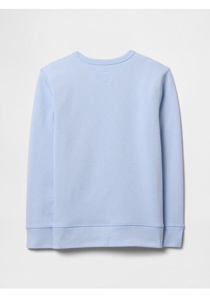 Erkek Çocuk Açık Mavi Gap Logo Sweatshirt