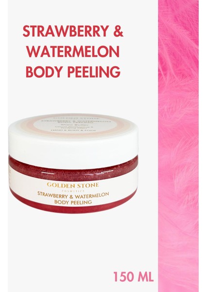 Besleyici Arındırıcı Nemlendirici Vücut Peeling - Batık ve Çilek Bacak Onarıcı 150 ml