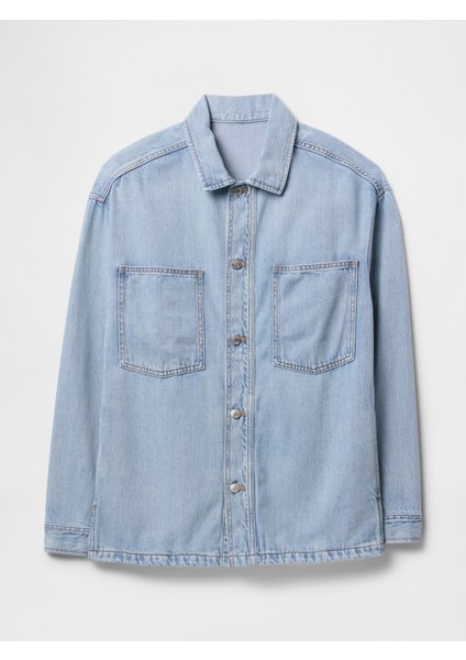 Erkek Mavi Ultrasoft Denim Ceket fiyatları