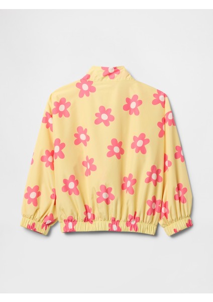 Kız Bebek Sarı Desenli Geri Dönüştürülmüş Rüzgarlık modelleri