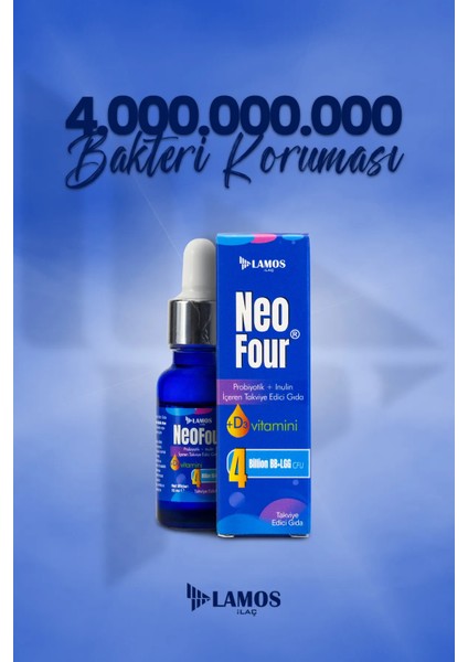 Neofour D Vitamini Içeren Probiyotik Damla