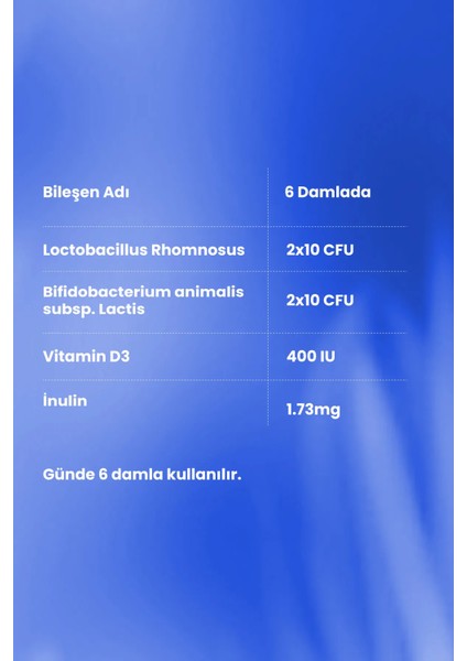 Neofour D Vitamini Içeren Probiyotik Damla