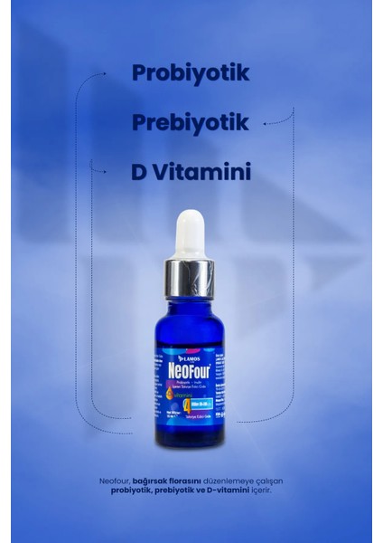 Neofour D Vitamini Içeren Probiyotik Damla