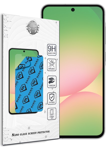 Samsung Galaxy A56 Nano Ekran Koruyucu Kırılmaz Esnek Cam