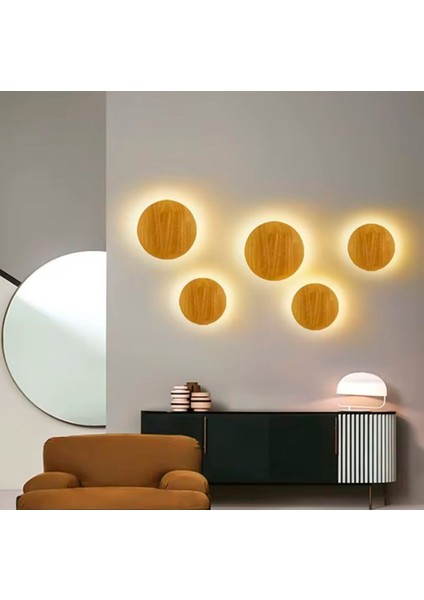 Wooden Dekoratif Aplik