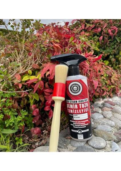 Demir Tozu Temizleyici ve Temizlik Fırca Seti Araç Araba ve Oto Jant Temizleyici