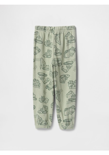 Erkek Bebek Yeşil Gap Logo Relaxed Pull-On Jogger Eşofman Altı