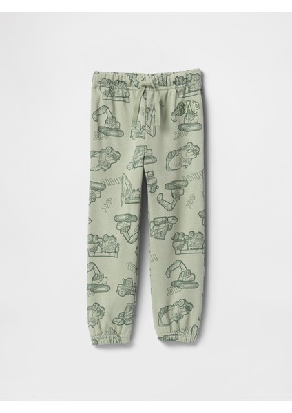 Erkek Bebek Yeşil Gap Logo Relaxed Pull-On Jogger Eşofman Altı