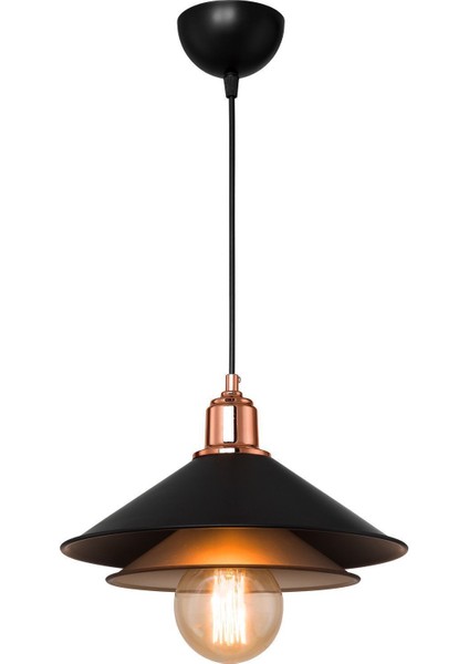 Siyah Füme Rengi Sarkıt Avize Salon Mutfak Koridor Yatak Odası Lamba fırsatları