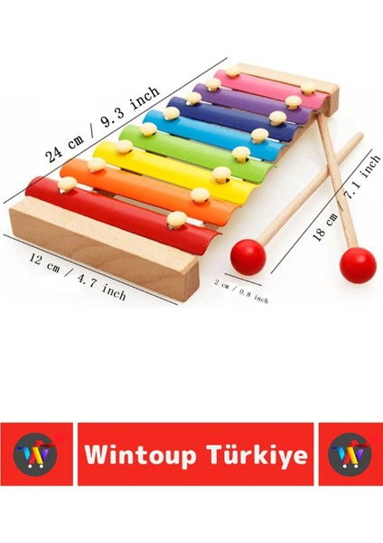 Premium Eğlenceli Eğitici Müzik Aletleri Ses Algısı Tanıma Tın Ton Ayarlı Çocuk Oyun Ahşap Ksilofon indirimleri