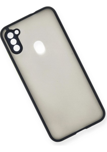 Samsung Galaxy A11 Kılıf Montreal Silikon Kapak - Lacivert Gnzrz