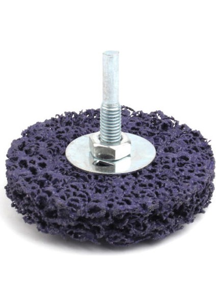 Pas Silici Saplı Mor Disk Silikon 100X13X6 mm 55061