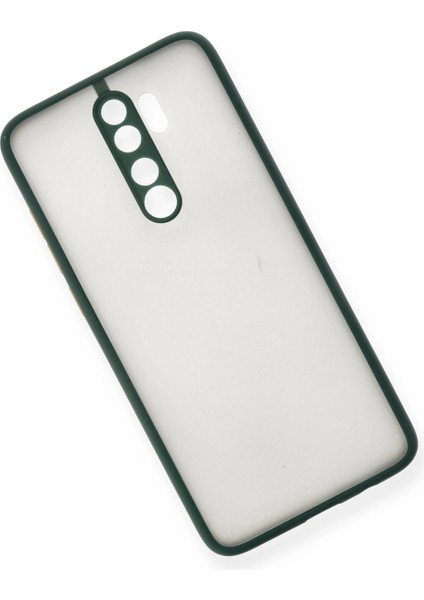 Xiaomi Redmi Note 8 Pro Kılıf Montreal Silikon Kapak - Yeşil Gnzrz