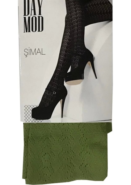 Miraxx Daymod Kadın Şimal Micro File Desenli Külotlu Çorap