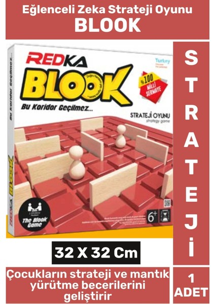 Eğitici Görsel Algı Strateji Zeka Gelişimi Analitik Düşünme Odaklanma Eğlenceli Oyun Blook