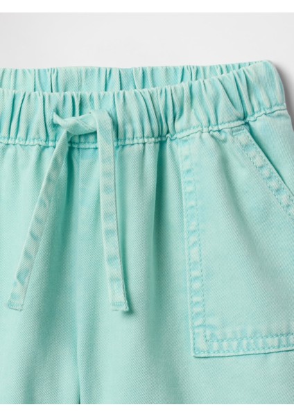 Kız Bebek Mavi Ultrasoft Pull-On Şort