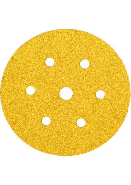 Gold Cırtlı Disk Zımpara 6 Delik 150 mm 320 Kum