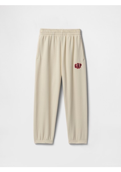 Erkek Bebek Bej Gap Logo Vintage Soft Havlu Kumaş Pull-On Eşofman Altı