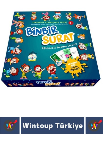 Premium Eğitici Drama Rol Yapma Yaratıcılık Ifade Etme Beceri Eğlenceli Drama Oyunu Binbir Surat fiyatları