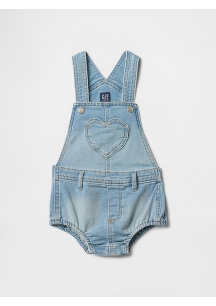 Bebek Lacivert Denim Tulum
