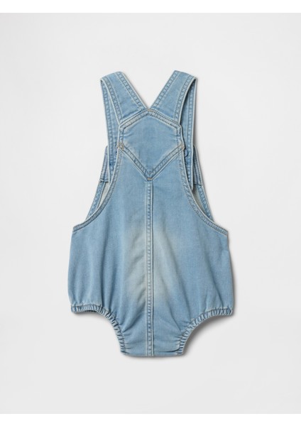 Bebek Lacivert Denim Tulum modelleri