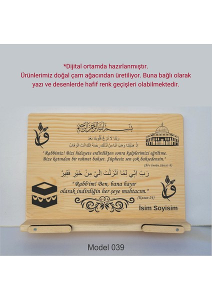 Münzevi Masaüstü Rahle/kitap Okuma STANDI-MODEL039