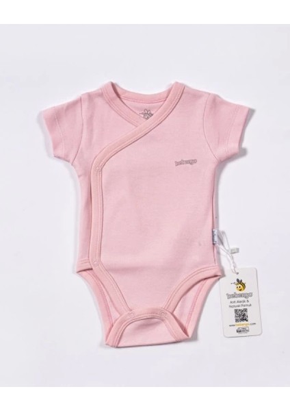 Bebengo BU4023 Basic Kravuze Kısa Kol Body Pembe