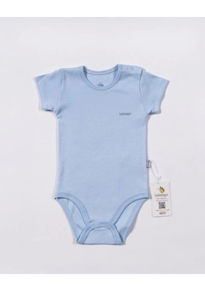Bebengo BU4025 Basic Kısa Kol Body Mavi