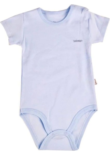 Bebengo BU4021 Basic Kısa Kol Body Mavi