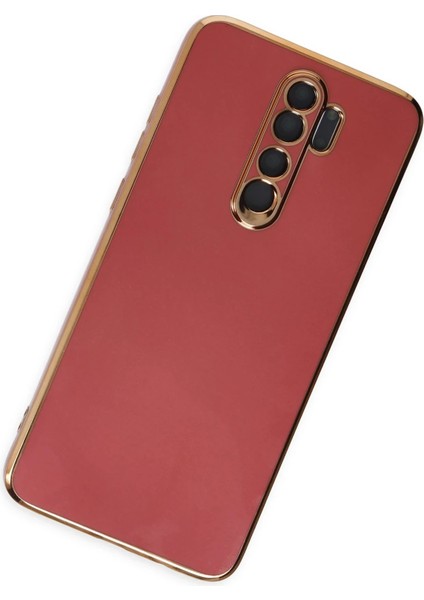 Xiaomi Redmi Note 8 Pro Kılıf Volet Silikon - Kırmızı Gnzrz