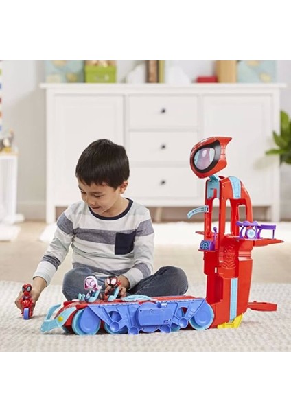 Spidey And His Amazing Friends Örümcek Komuta Aracı F3721