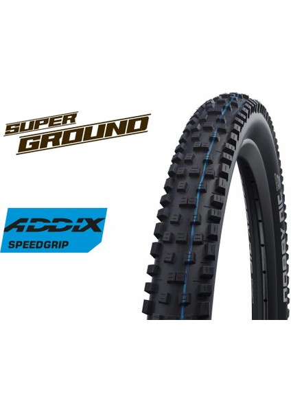 Nobby Nic Evo 27.5x2.25 Super Ground Addix Speedgrip Evo Tle Tubeless Dış Lastik fırsatları