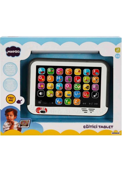 Sesli ve Işıklı Eğitici Tablet