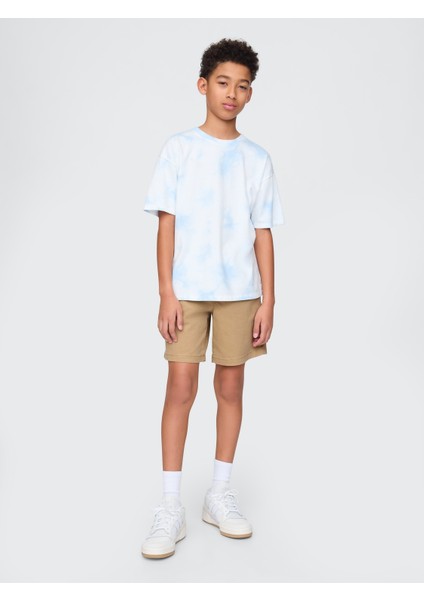 Erkek Çocuk Kahverengi Relaxed Easy Şort