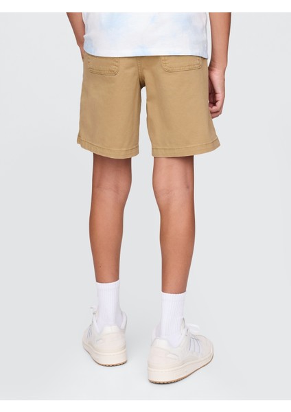 Erkek Çocuk Kahverengi Relaxed Easy Şort modelleri