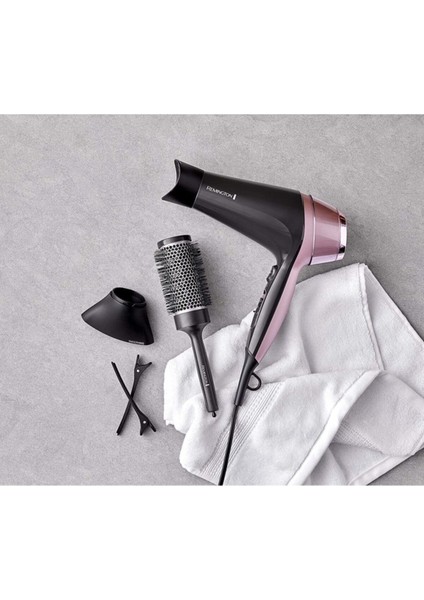 D5706 Saç Kurutma Makinesi Curl & Straight - 3 Aparatı Dahil