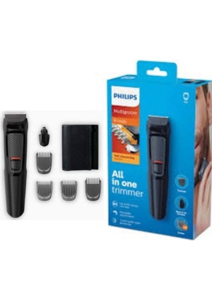 Tıraş Makinesi - 6 In 1 Erkek Bakım Kiti - Saç /sakal/vucüt- Delux Seri