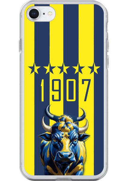 iPhone 6 Plus Uyumlu Şeffaf Kılıf Şeffaf 1903 Kartal Tasarımlı